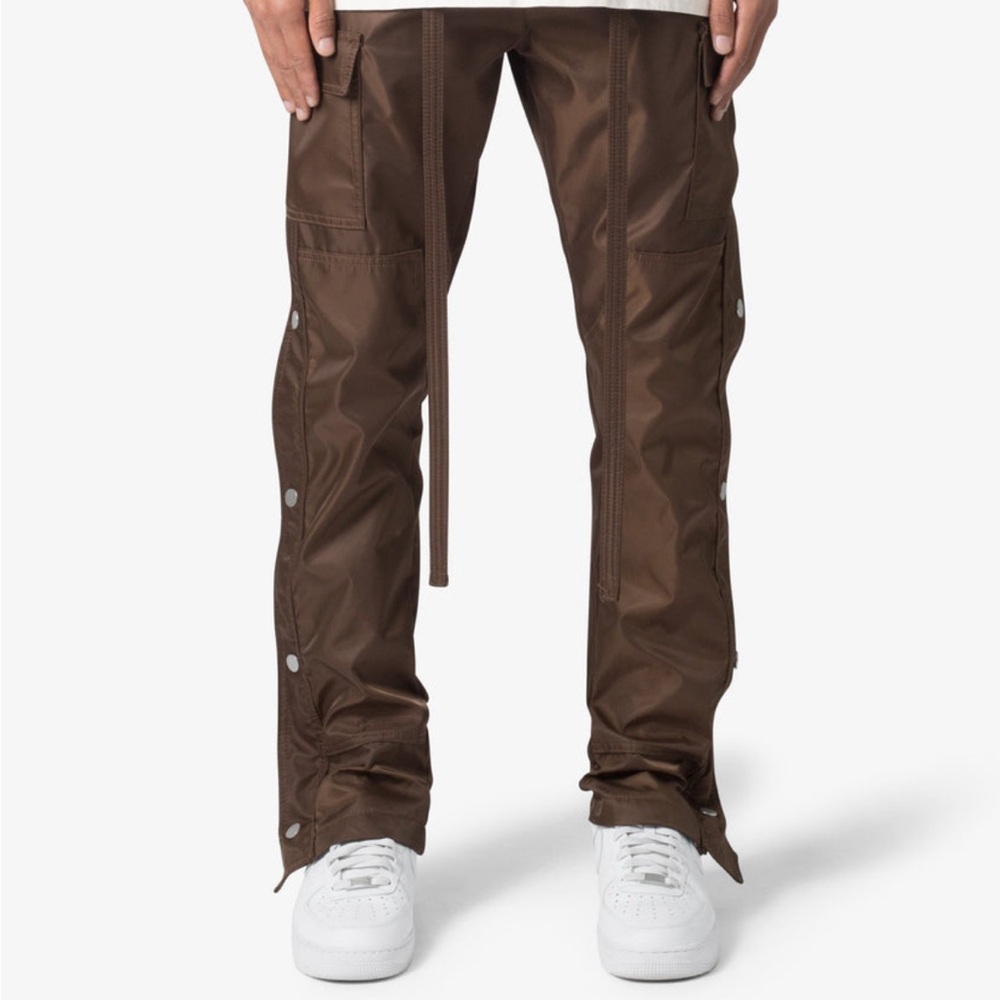 MNML Dark Brown Cargo Pants